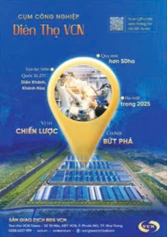 CCN Diên Thọ VCN có vị trí chiến lược - Tâm điểm mới thu hút đầu tư tại Khánh Hòa