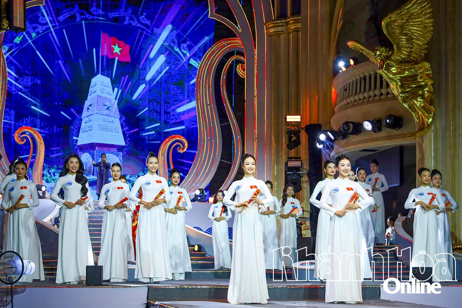 Beauty contestants in the final night of Miss Sea Island Vietnam 2025 

