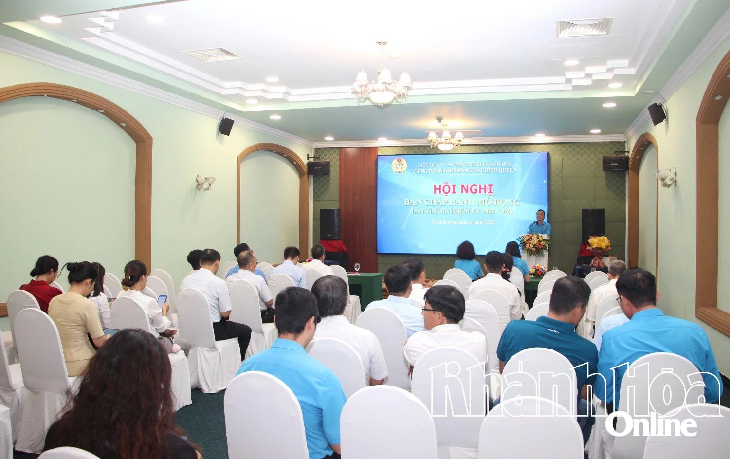 Công đoàn Khối Đảng và Chính quyền tổ chức hội nghị Ban Chấp hành mở rộng lần thứ II