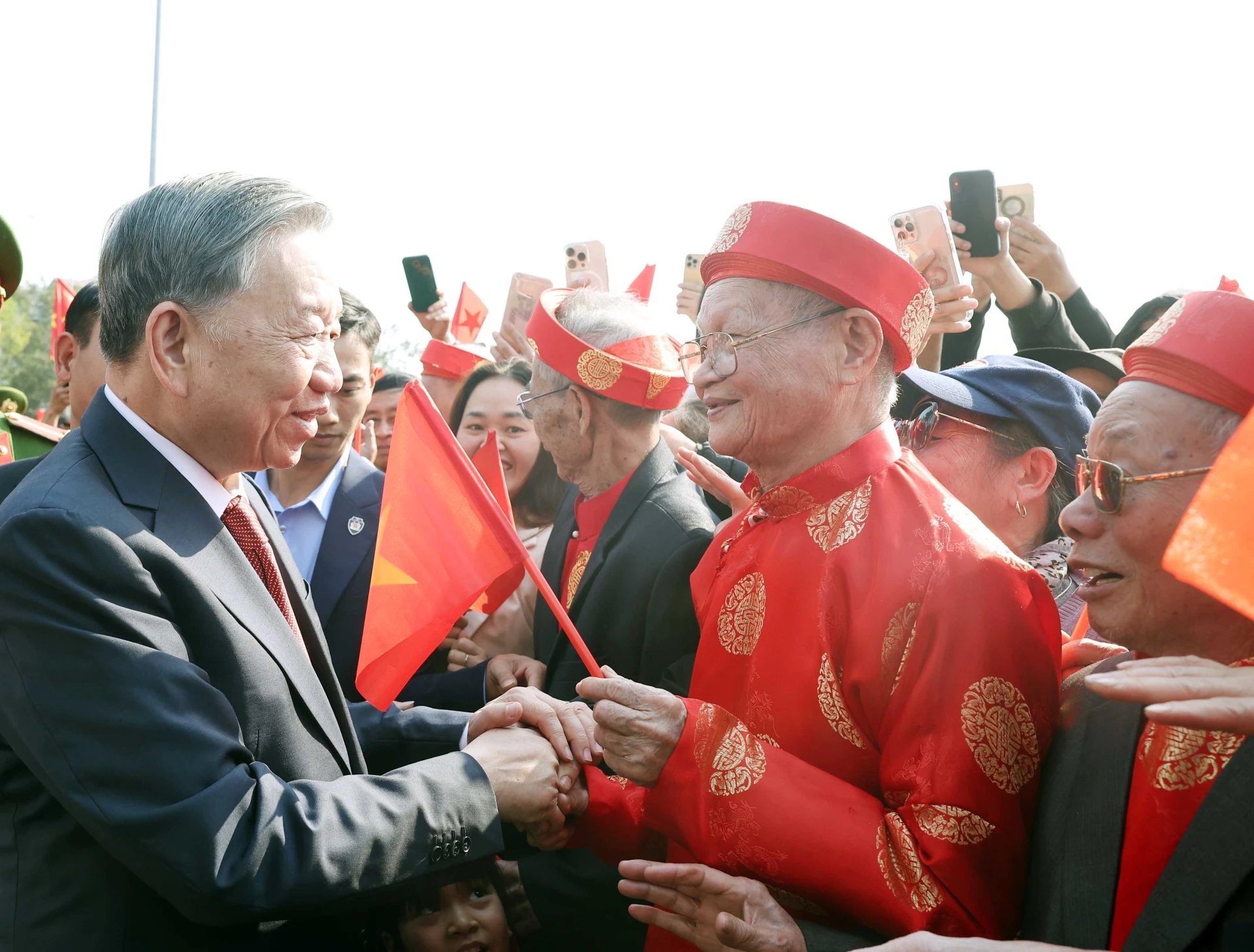 Tổng Bí thư Tô Lâm với nhân dân tỉnh Bắc Ninh_Ảnh: TTXVN

