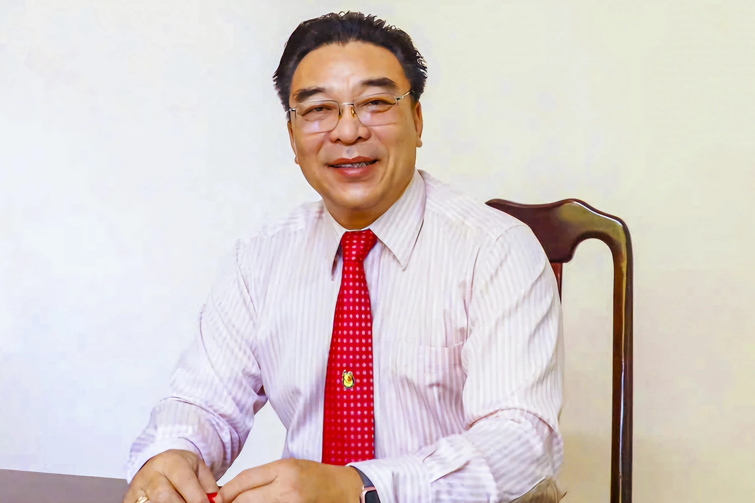 Ông Đoàn Minh Long - Chủ tịch Hội Nhà báo tỉnh Khánh Hòa.
