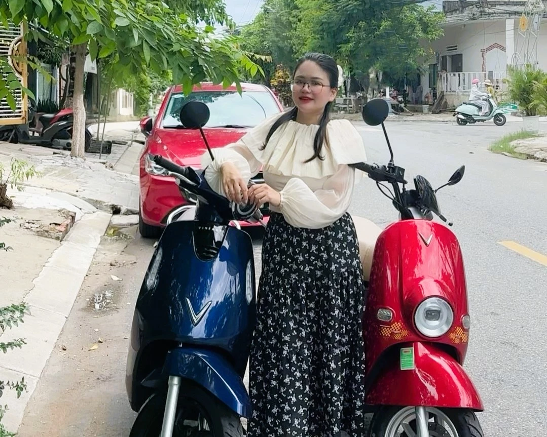 Không chỉ hài lòng với chất lượng sản phẩm, chị Trang còn đánh giá cao chính sách hậu mãi của VinFast.