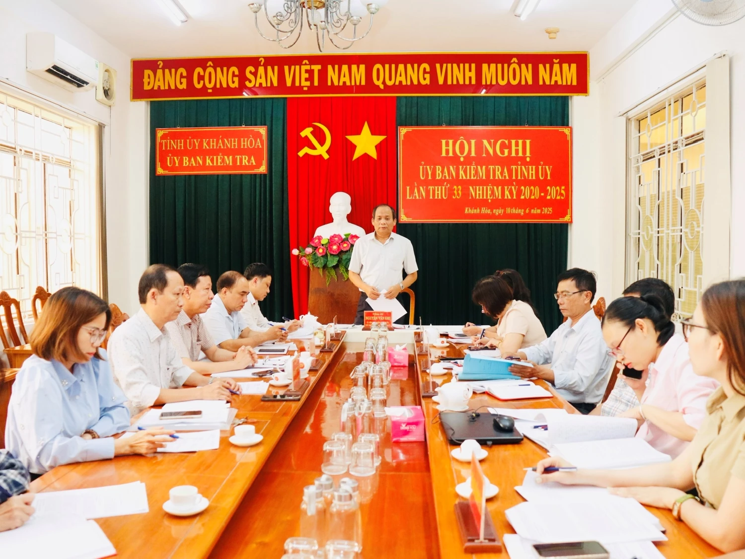 Hội nghị Ủy ban Kiểm tra Tỉnh ủy lần thứ 33, nhiệm kỳ 2020 - 2025