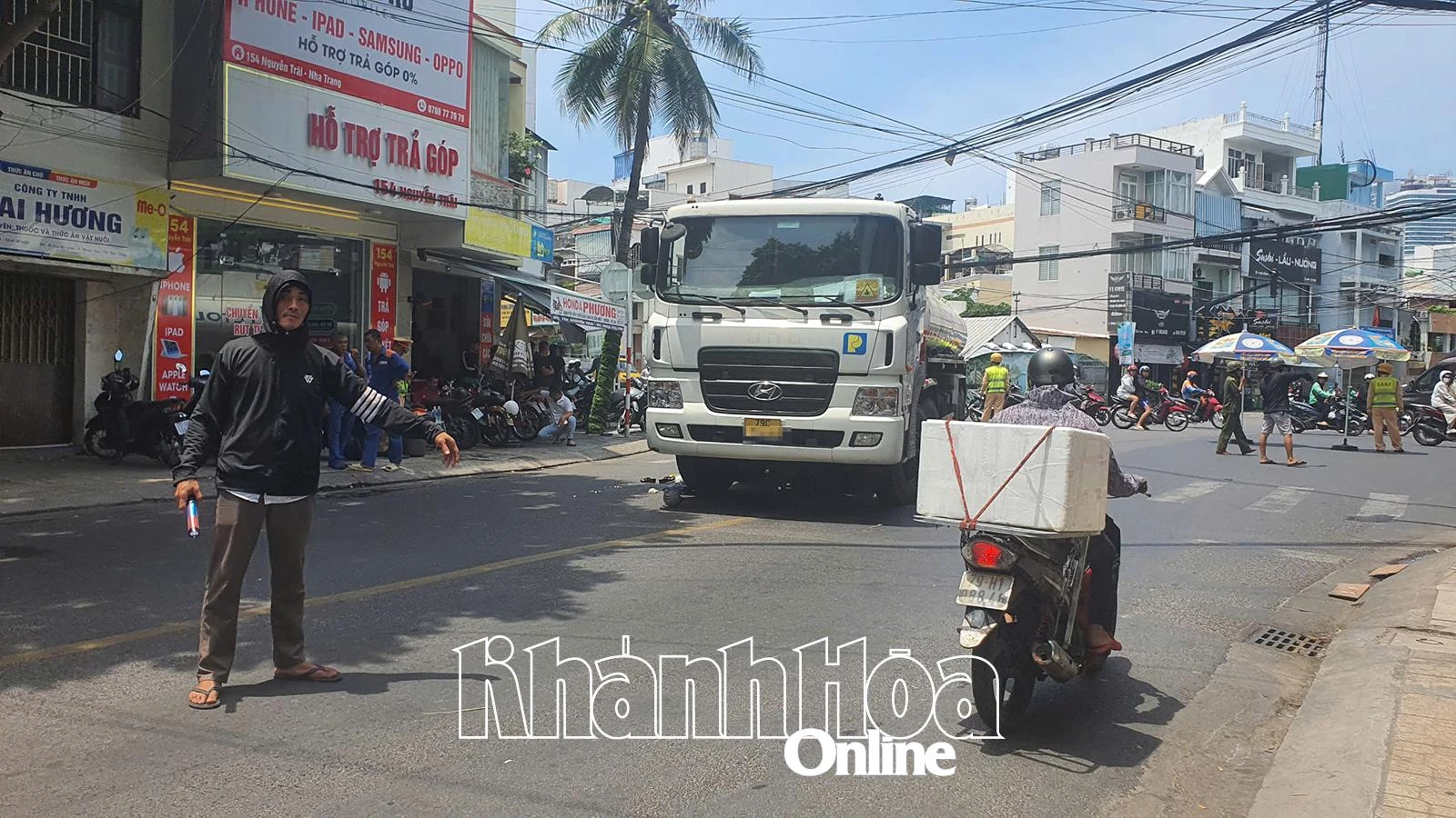 Va chạm giao thông, một phụ nữ bị thương tích nặng