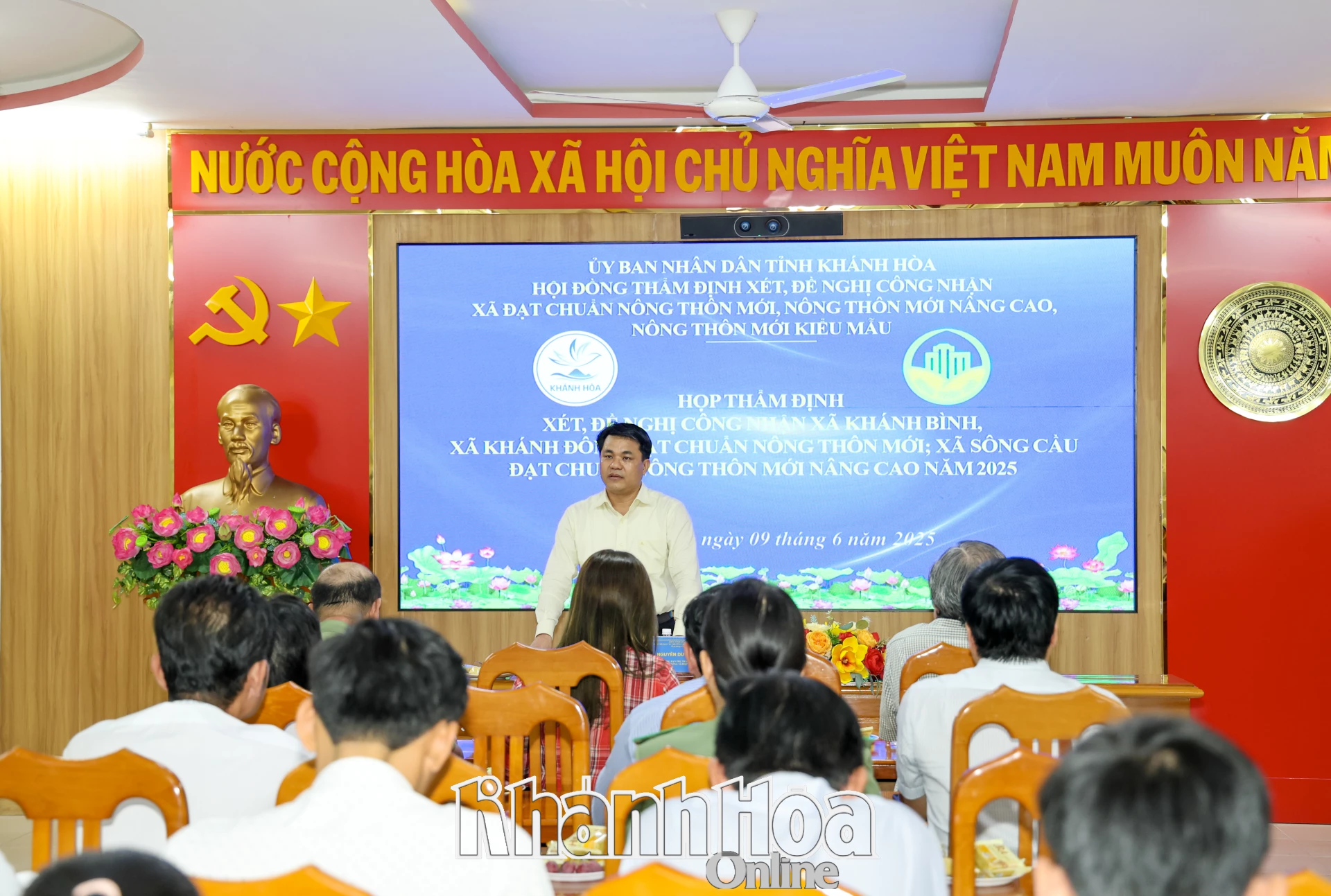 Thống nhất đề nghị công nhận 3 xã ở Khánh Vĩnh đạt chuẩn nông thôn mới, nông thôn mới nâng cao