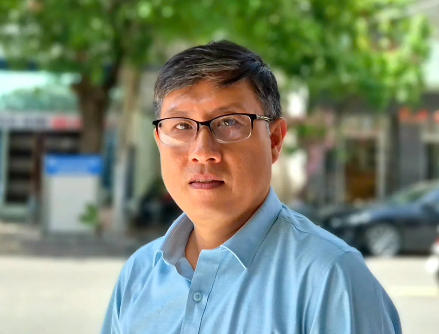 Nhà báo Duy Thanh - Trưởng Văn phòng đại diện Báo Tuổi Trẻ khu vực Nam Trung Bộ và Tây Nguyên.