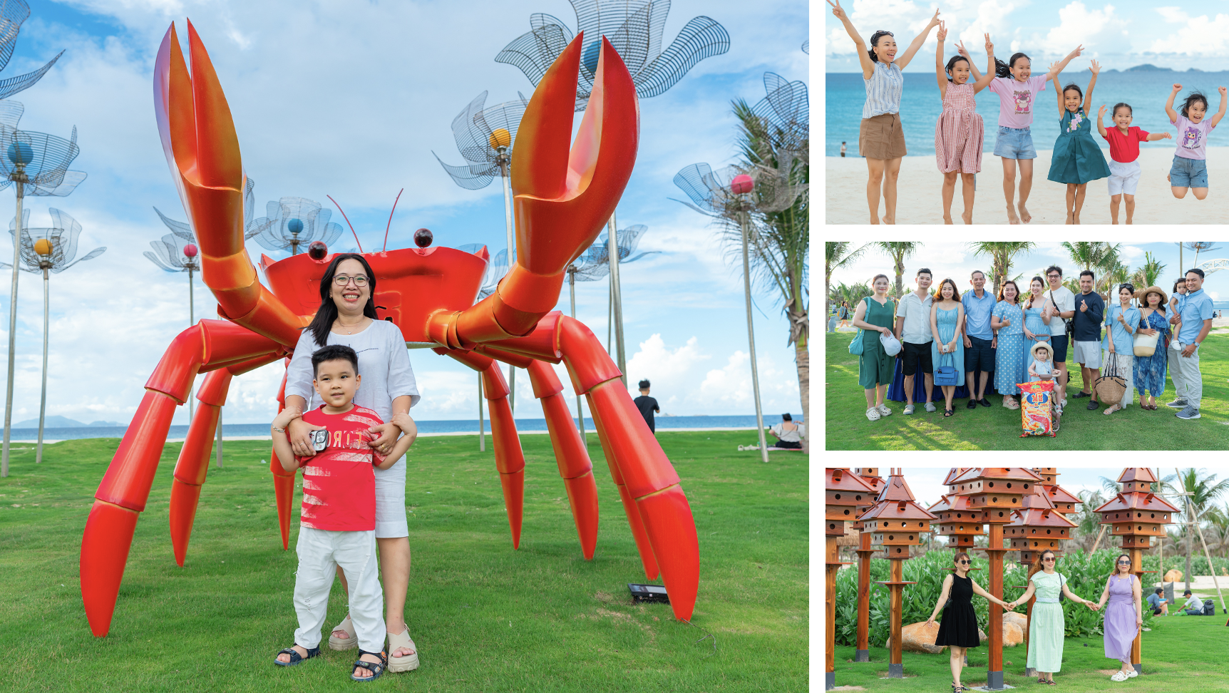 Trước khi mở cửa chính thức, công viên biển CaraBeach đã thường xuyên đón khách đến vui chơi.