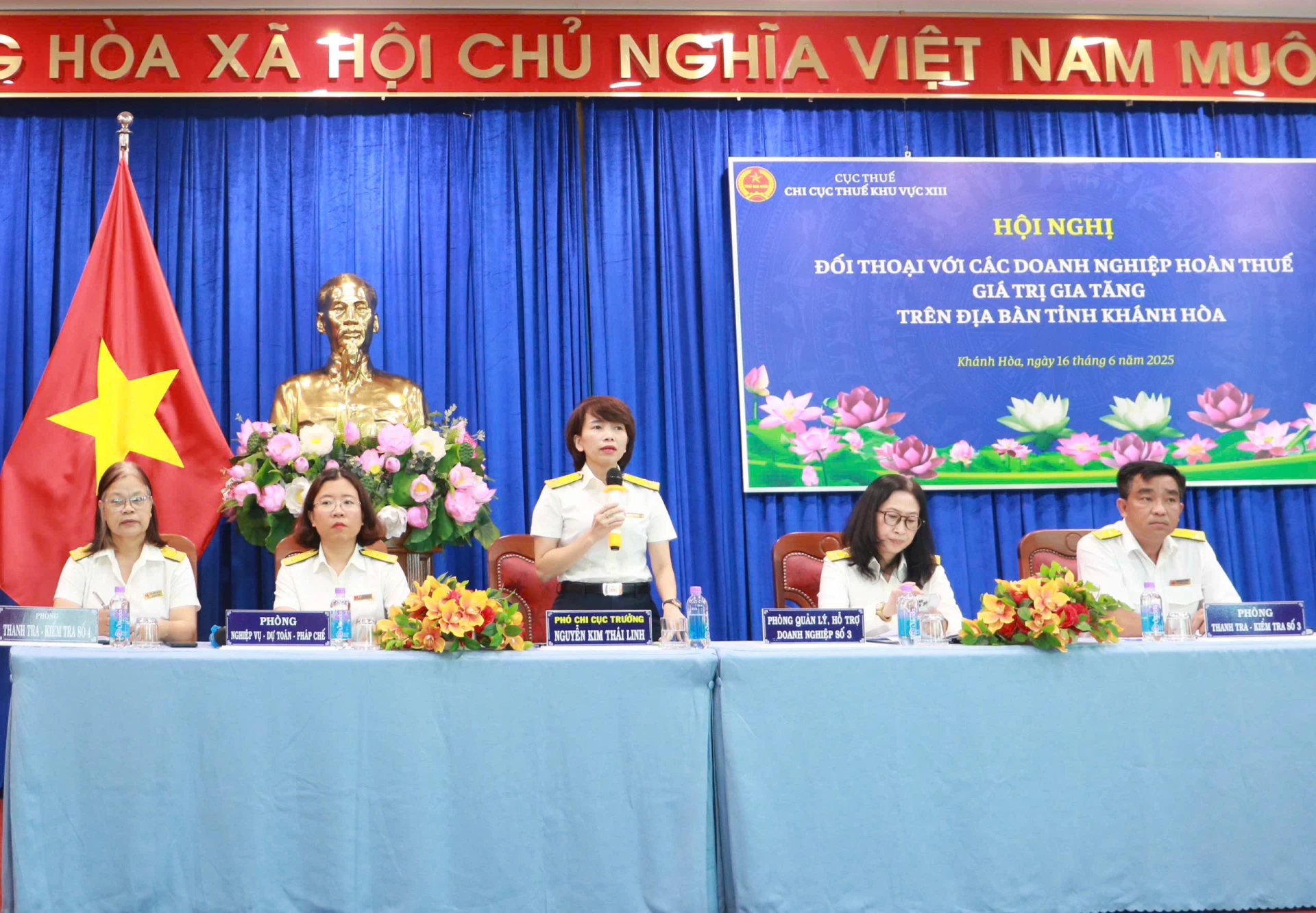 Chi cục Thuế khu vực XIII: Đối thoại với các doanh nghiệp về công tác hoàn thuế giá trị gia tăng