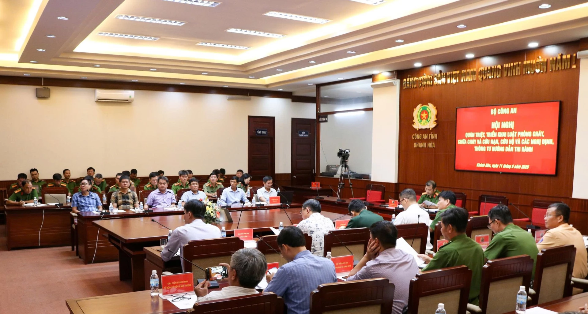 Bộ Công an quán triệt, triển khai Luật Phòng cháy chữa cháy và cứu nạn cứu hộ