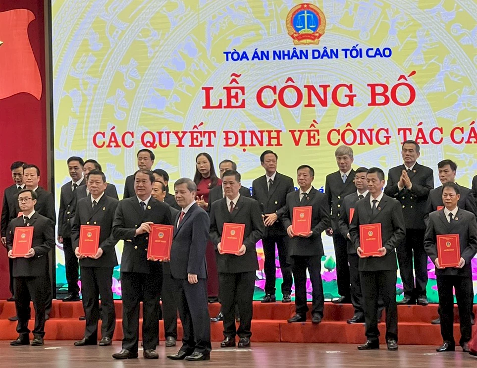 Ông Lê Hưng Dũng được bổ nhiệm giữ chức vụ Chánh án TAND tỉnh Khánh Hòa mới