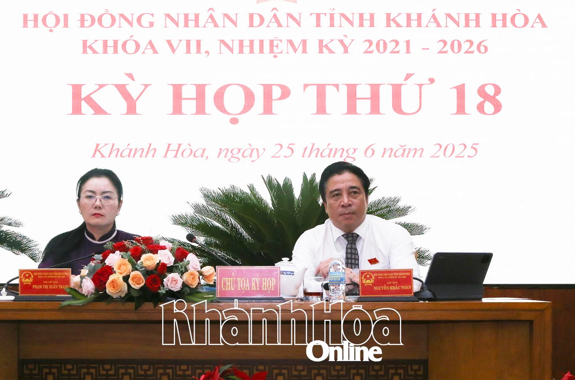 Khai mạc Kỳ họp thứ 18, HĐND tỉnh Khánh Hòa khóa VII