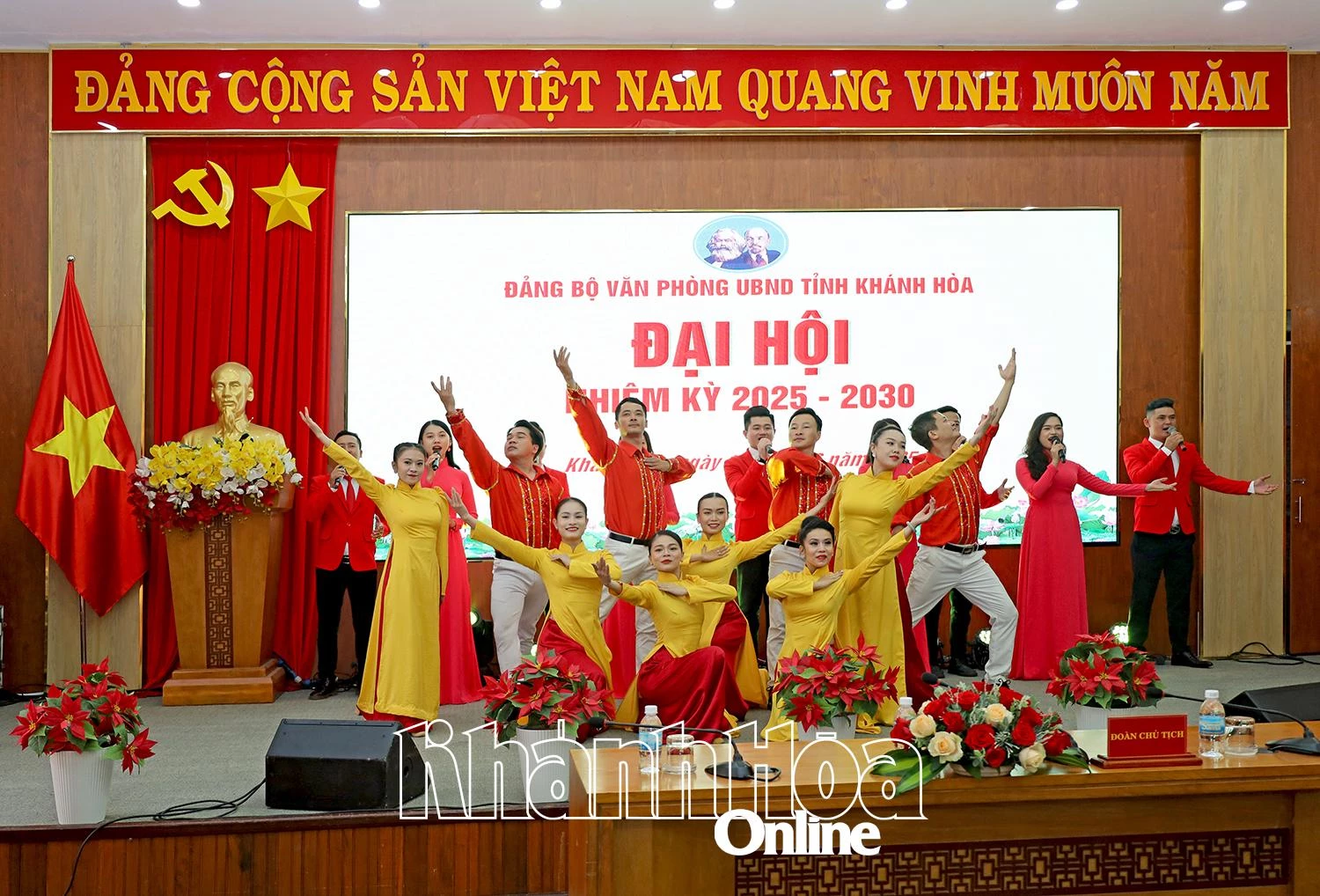 Một tiết mục văn nghệ tại Đại hội.