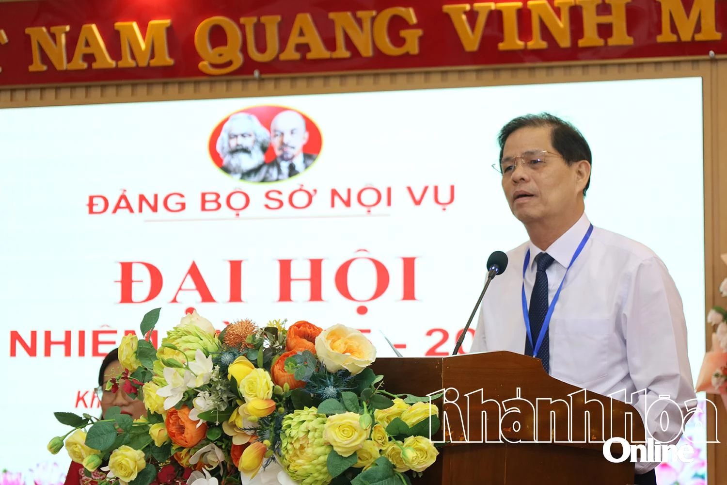 Đại hội Đảng bộ Sở Nội vụ nhiệm kỳ 2025 - 2030