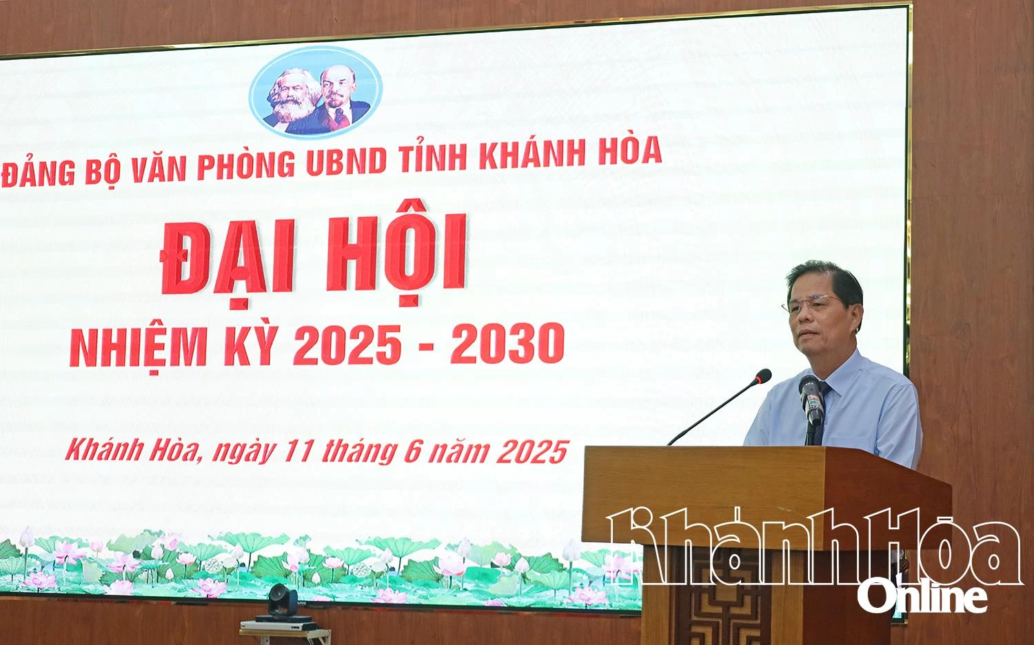 Chủ tịch UBND tỉnh Nguyễn Tấn Tuân phát biểu chỉ đạo tại Đại hội.