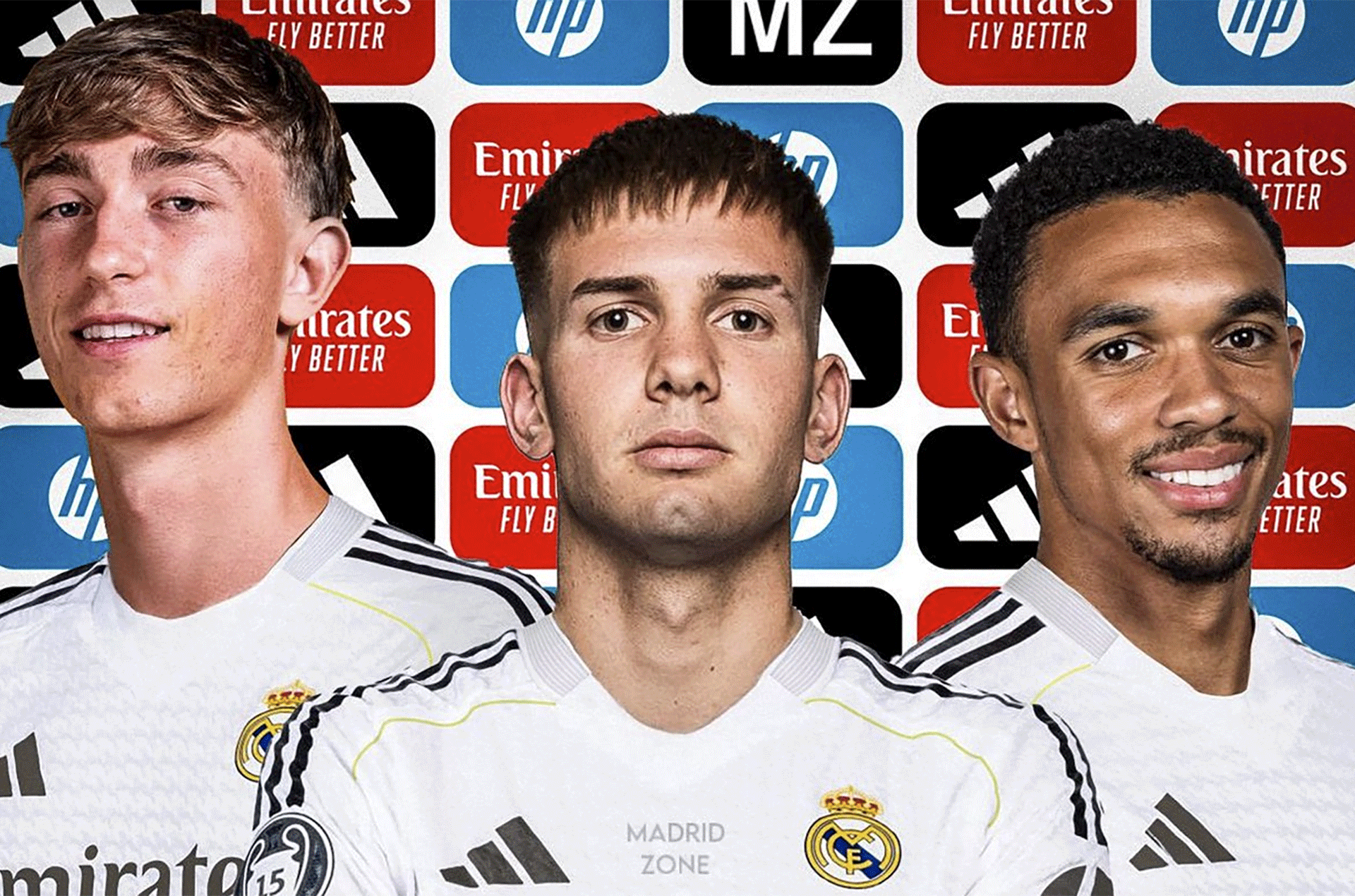 Những tân binh của Real Madrid trong kỳ chuyển nhượng Hè 2025.