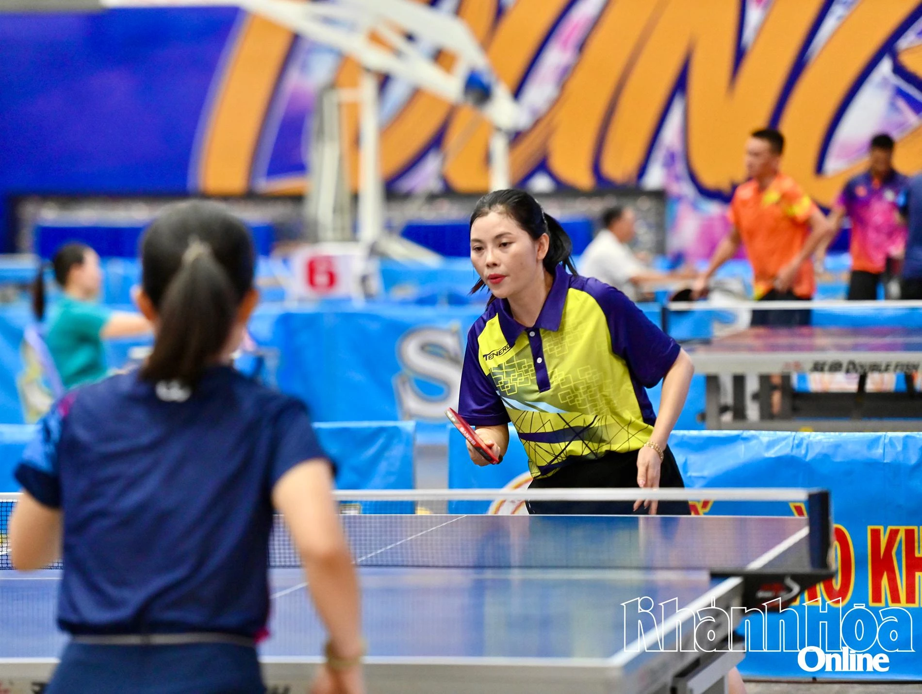 Thi đấu nội dung nữ.