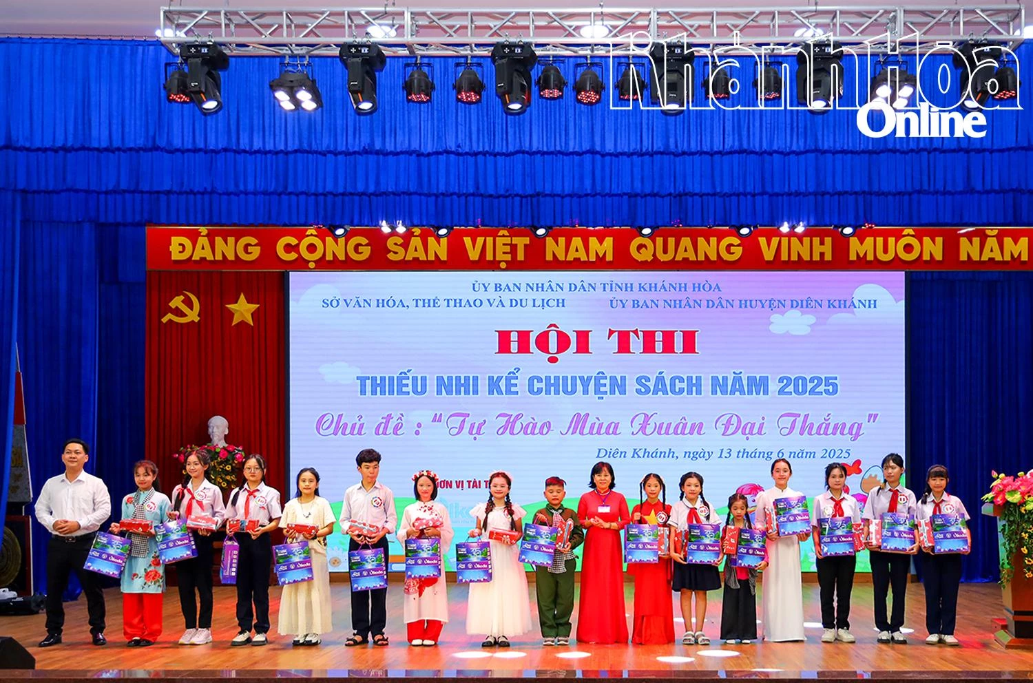 Hơn 150 thí sinh tham gia hội thi thiếu nhi kể chuyện sách 