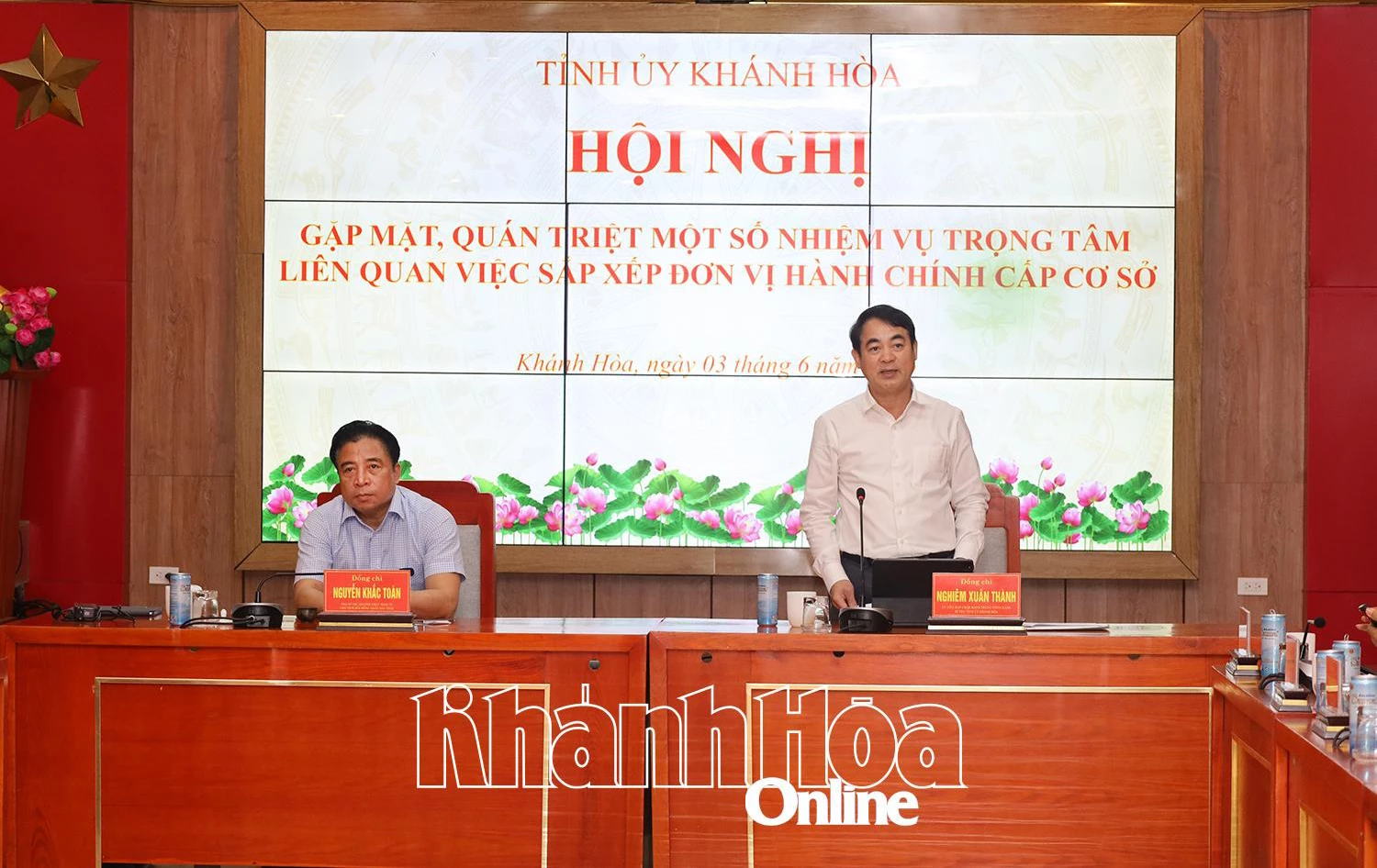 Thường trực Tỉnh ủy quán triệt một số nhiệm vụ trọng tâm trong sắp xếp đơn vị hành chính cấp cơ sở