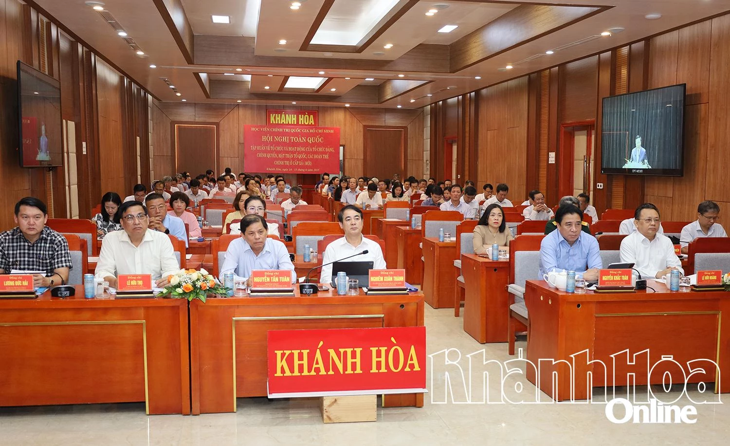 Tập huấn toàn quốc về tổ chức và hoạt động của tổ chức Đảng, chính quyền, MTTQ, các đoàn thể chính trị ở cấp xã (mới) 