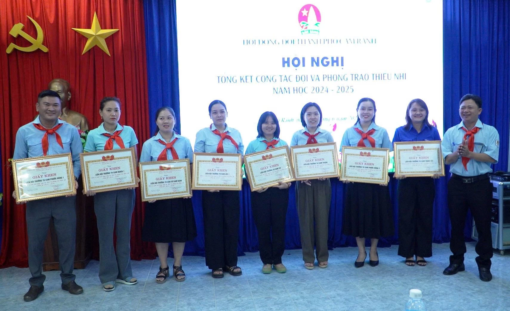 Cam Ranh tổng kết công tác Đội và phong trào thiếu nhi năm học 2024-2025