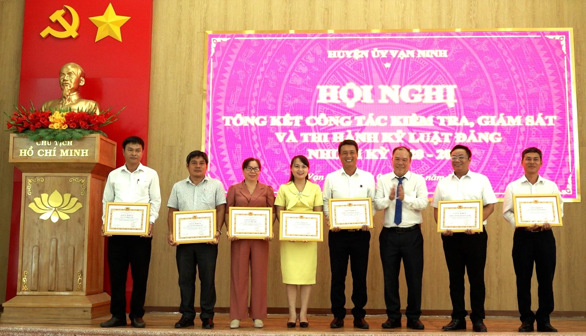 Huyện ủy Vạn Ninh tổng kết công tác kiểm tra, giám sát nhiệm kỳ 2020 - 2025