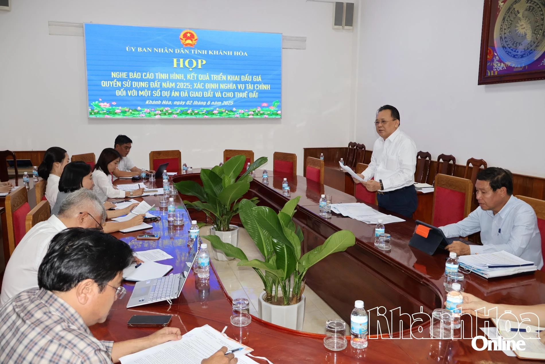 Đẩy nhanh tiến độ đấu giá quyền sử dụng đất và xác định giá đất các dự án