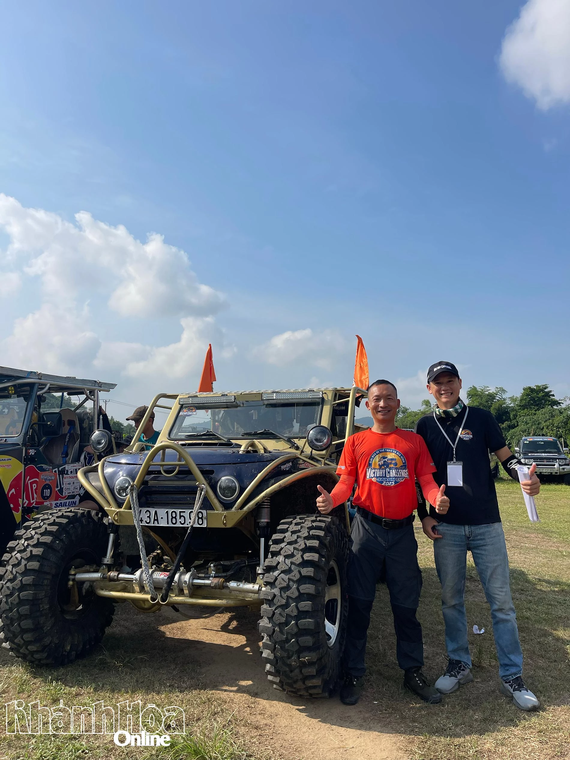 Các tay đua trước giờ thi đấu.