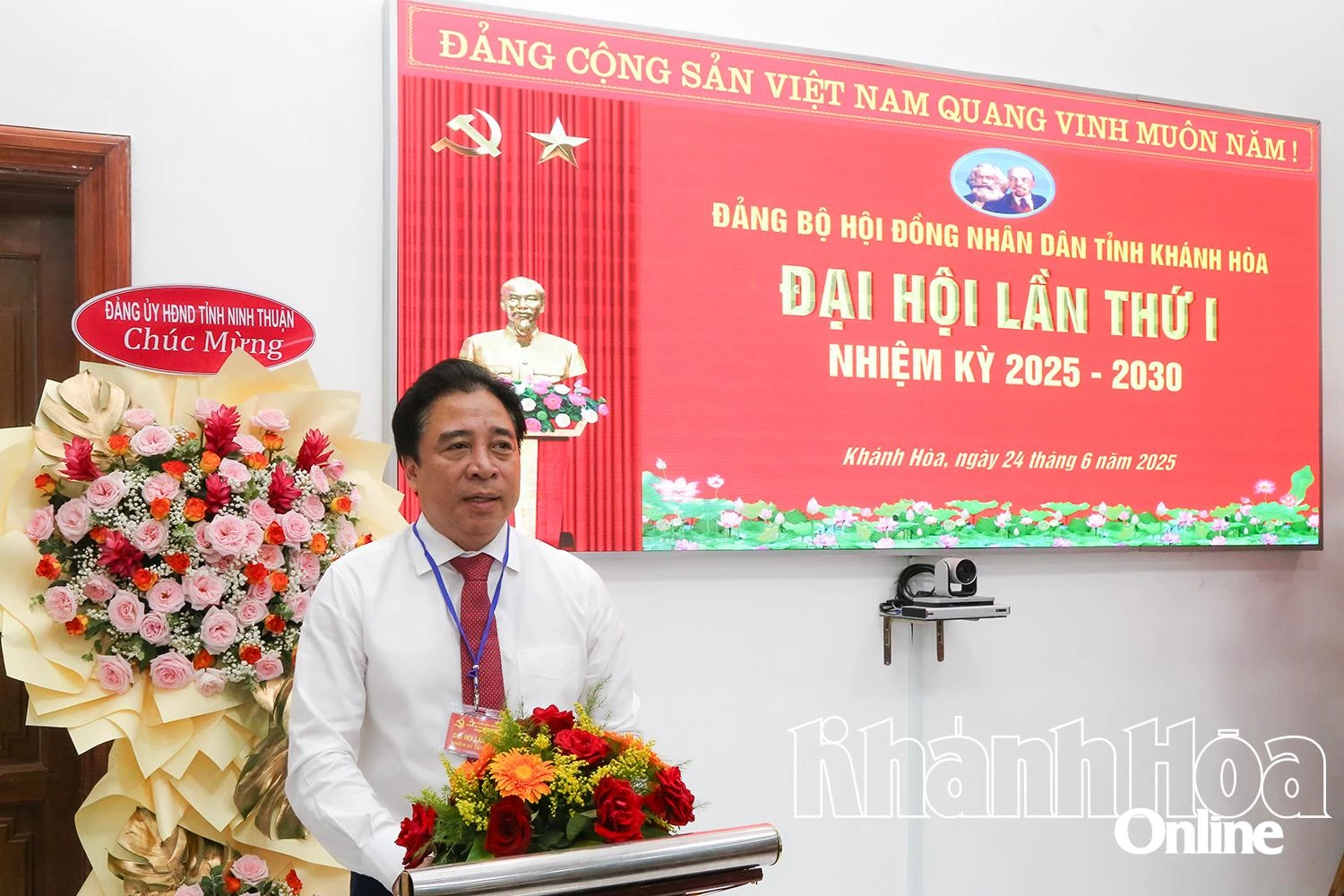 Đại hội Đảng bộ HĐND tỉnh Khánh Hòa lần thứ I, nhiệm kỳ 2025 - 2030