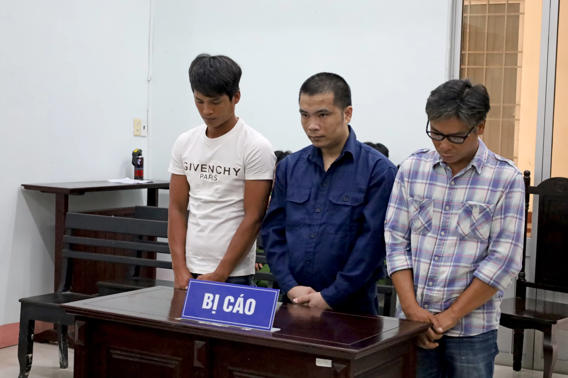 Dính án ma túy, 3 bị cáo vào tù