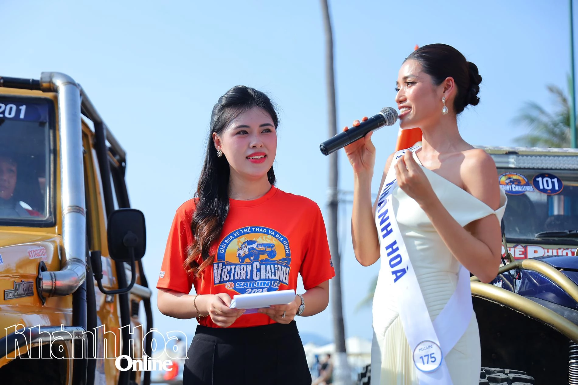 Thí sinh hoa hậu Hoàn Vũ 2025, Diễm Nhi chia sẻ cảm xúc tham gia sự kiện giải đấu.