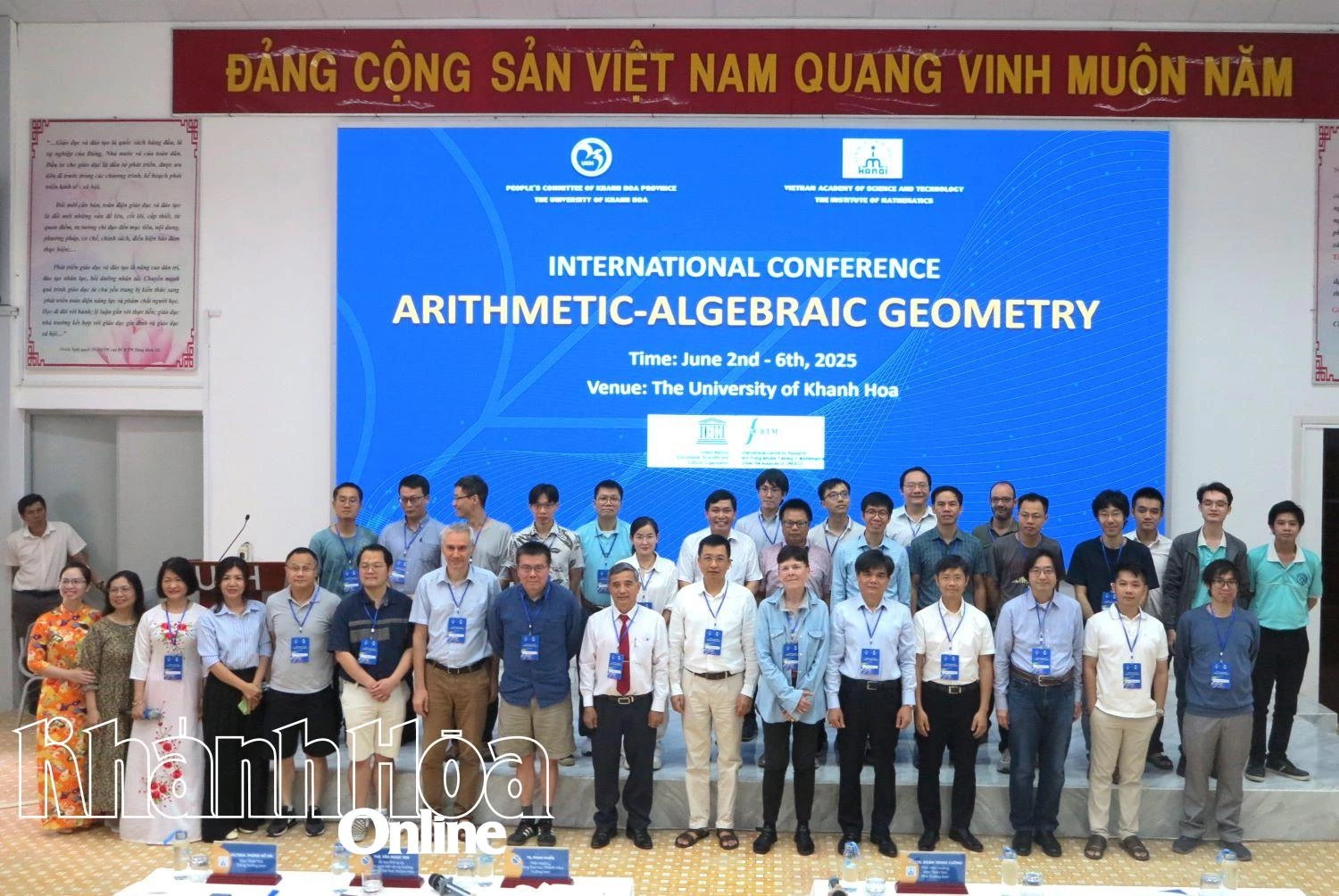 Hội thảo khoa học quốc tế “Hình học đại số - Số học”