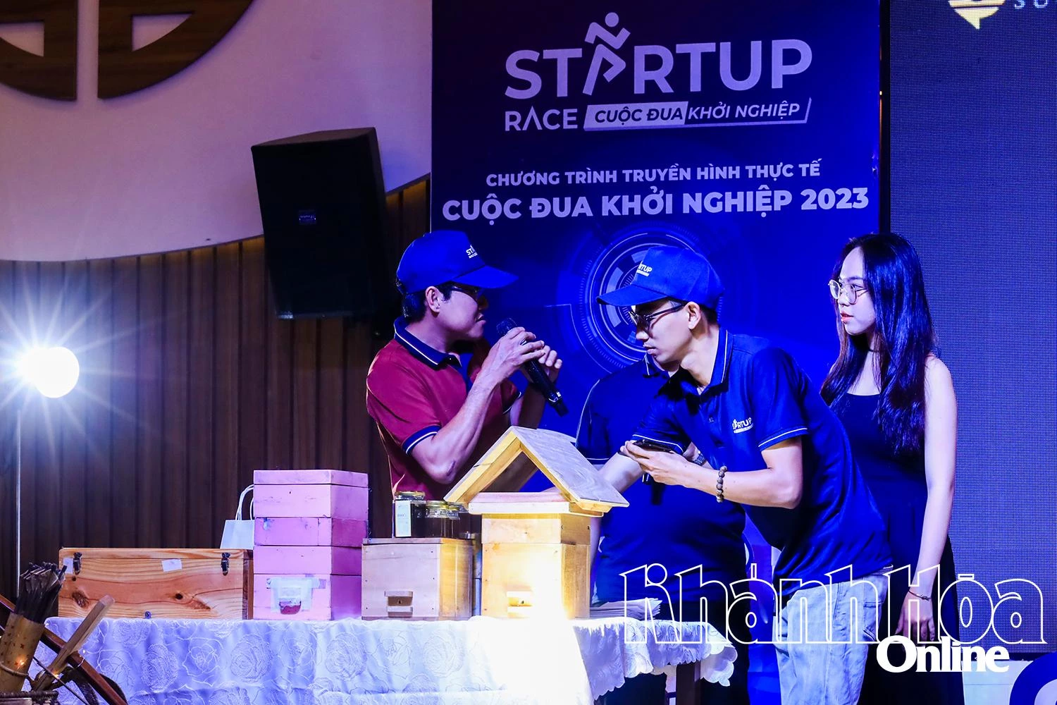 Một mô hình tham gia chương trình Cuộc đua khởi nghiệp năm 2023. Ảnh minh họa.