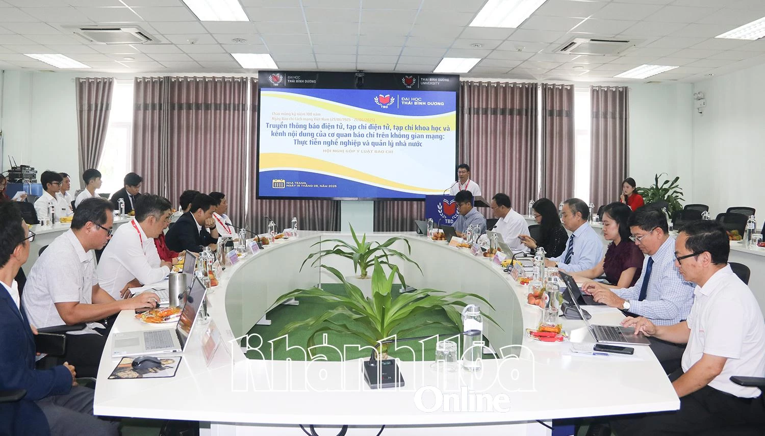 Trường Đại học Thái Bình Dương tổ chức góp ý dự thảo Luật Báo chí sửa đổi