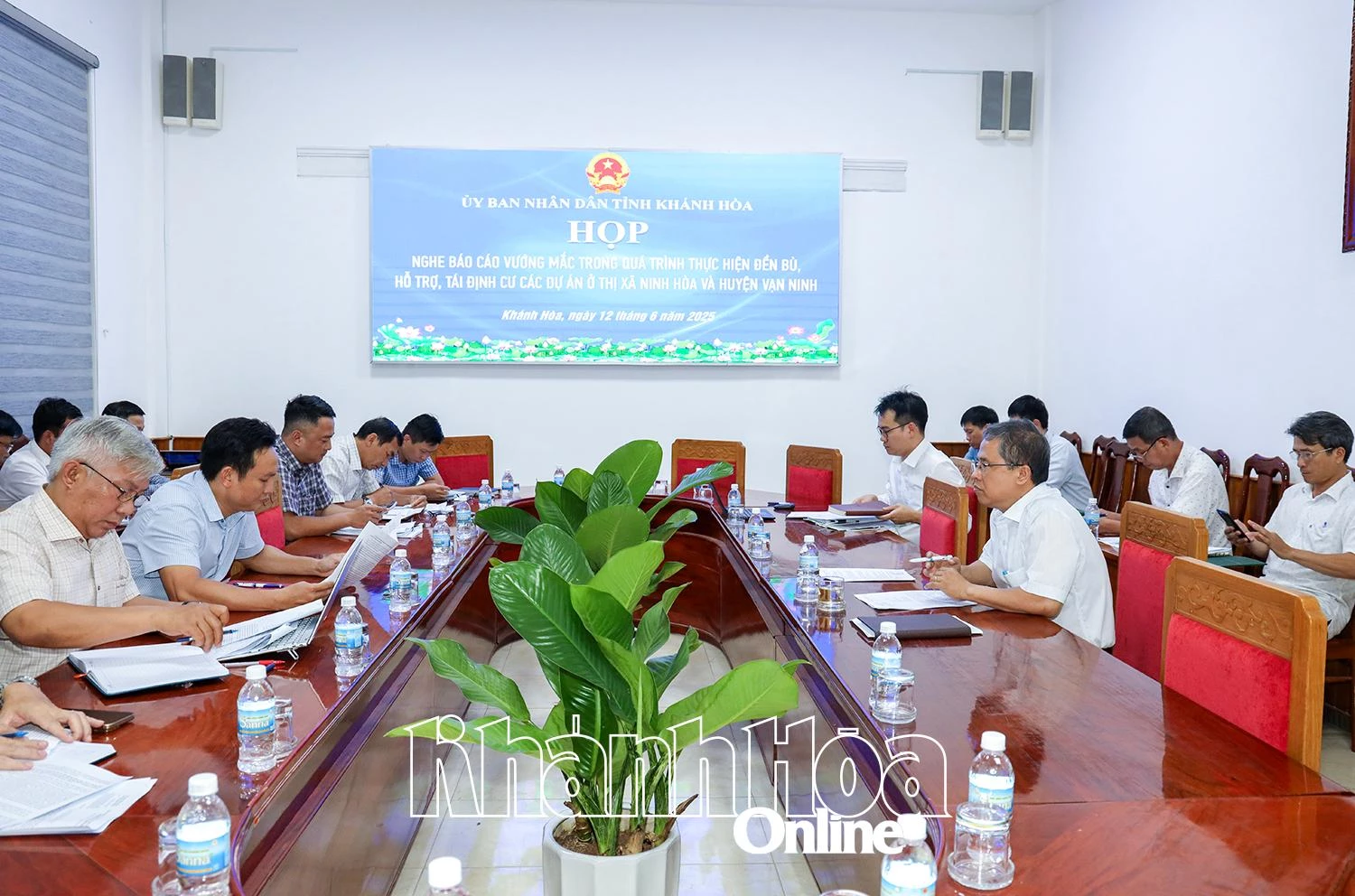 Gỡ vướng về giải phóng mặt bằng các dự án tại Ninh Hòa và Vạn Ninh