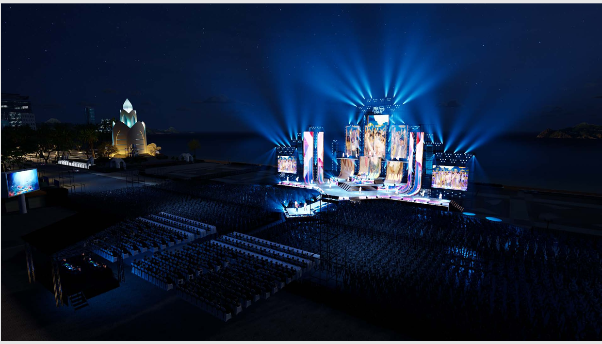 Khán giả theo dõi Lễ hội Văn hóa - Du lịch biển 2025 được đứng sát sân khấu, không cần vé mời