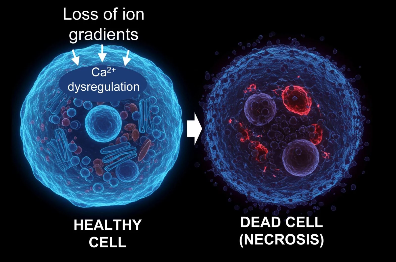 Một nghiên cứu cho thấy quá trình hoại tử tế bào (necrosis) có thể là một trong những chìa khóa hứa hẹn nhất để thay đổi tiến trình lão hóa, bệnh tật ở người và thậm chí là cả trong lĩnh vực du hành không gian. Ảnh: spaceinsider.tech