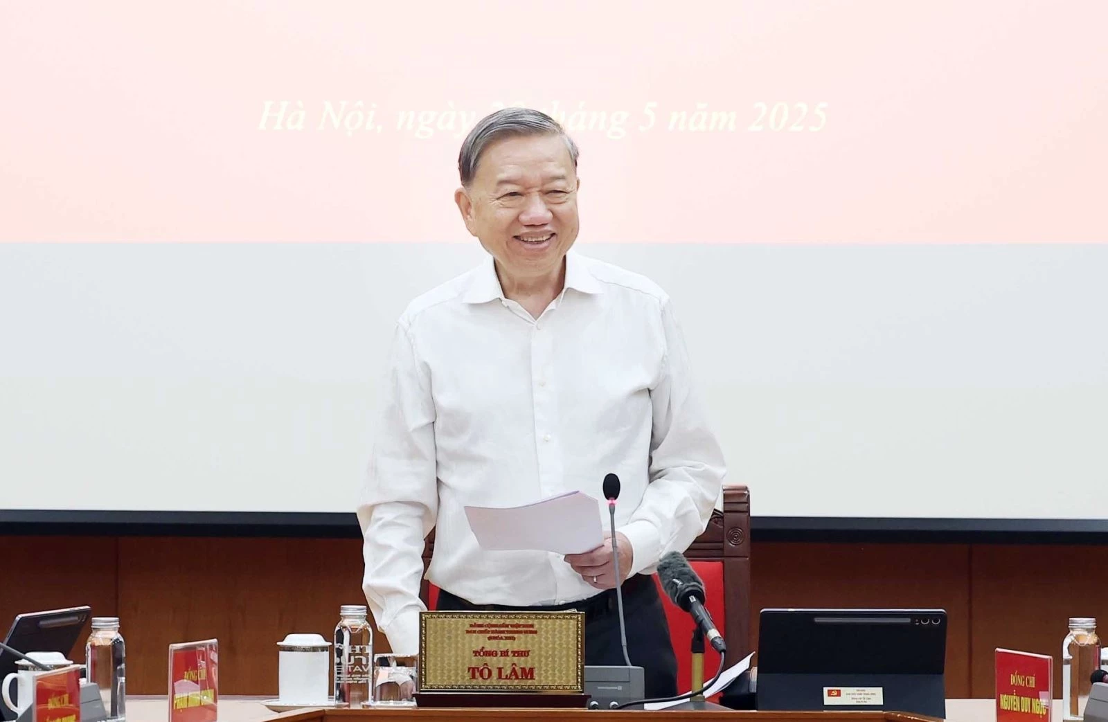 Bài viết của Tổng Bí thư Tô Lâm: THỰC HÀNH TIẾT KIỆM