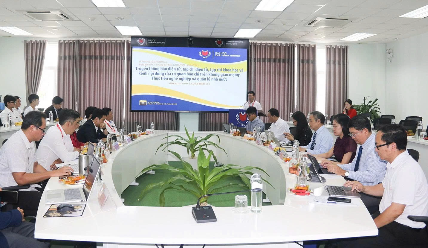 Trường Đại học Thái Bình Dương tổ chức góp ý dự thảo Luật Báo chí sửa đổi