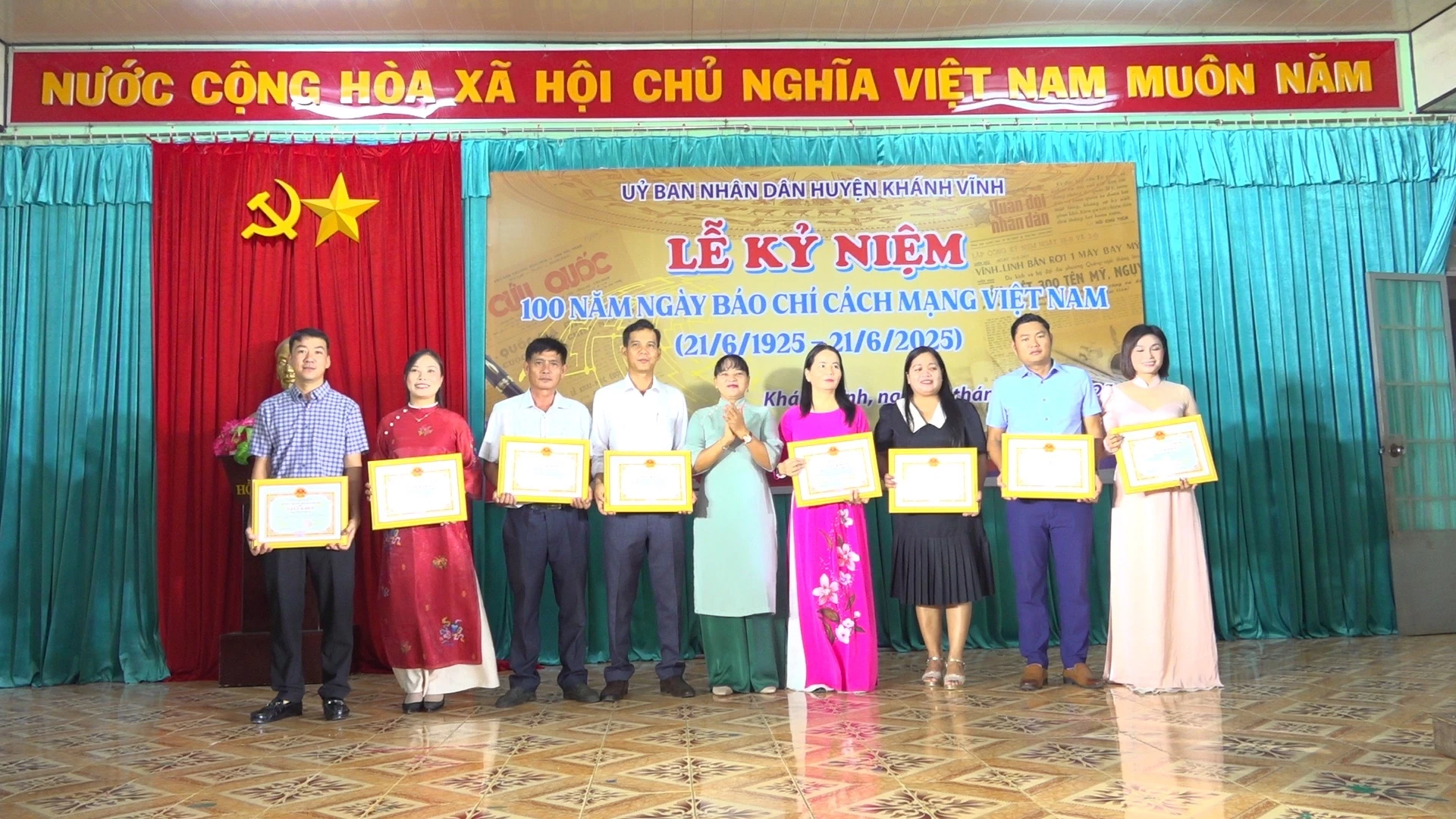 Huyện Khánh Vĩnh: Kỷ niệm 100 năm Ngày Báo chí Cách mạng Việt Nam