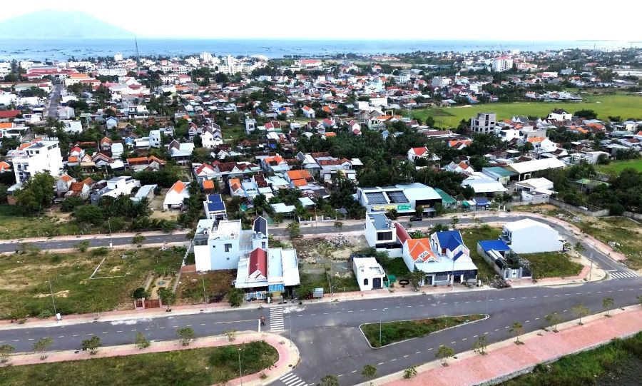 Một góc xã Vạn Ninh.