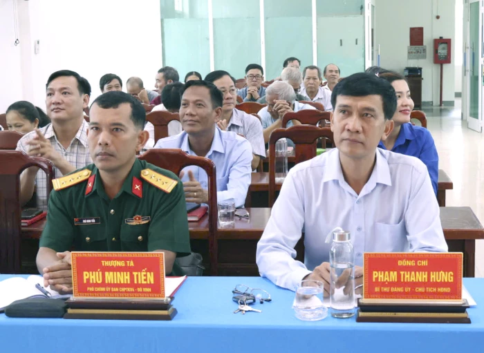 Phường Đô Vinh sơ kết công tác quốc phòng, quân sự địa phương 6 tháng đầu năm