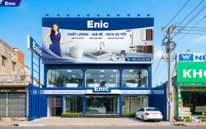 Tập đoàn Enic khai trương showroom thiết bị vệ sinh, thiết bị bếp thứ 21 tại Khánh Hòa