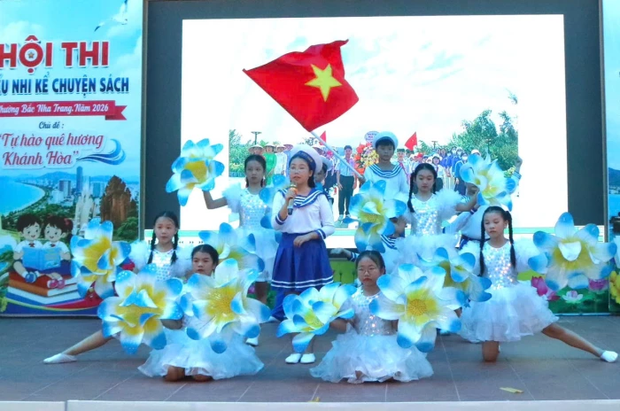Hội thi Thiếu nhi kể chuyện sách phường Bắc Nha Trang năm 2026