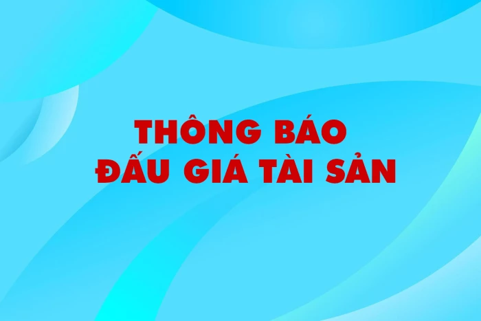 Công ty Đấu giá hợp danh Lam Sơn Sài Gòn thông báo đấu giá tài sản