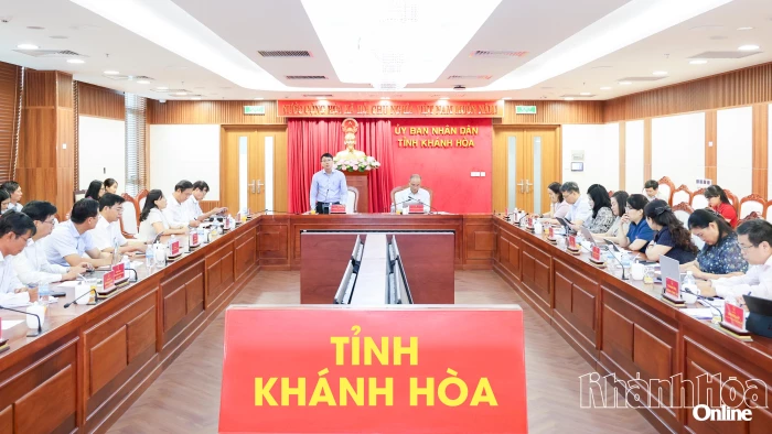 Đoàn công tác Ủy ban Khoa học, Công nghệ và Môi trường của Quốc hội làm việc với UBND tỉnh Khánh Hòa