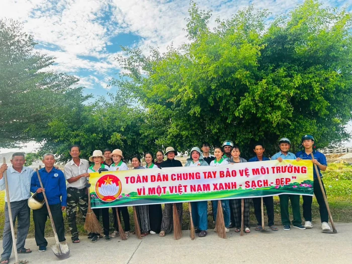 Xã Vạn Ninh phát động phong trào Toàn dân chung tay bảo vệ môi trường