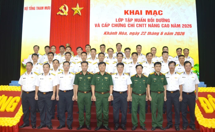 Bồi dưỡng, cấp chứng chỉ công nghệ thông tin nâng cao cho cán bộ, giảng viên Học viện Hải quân