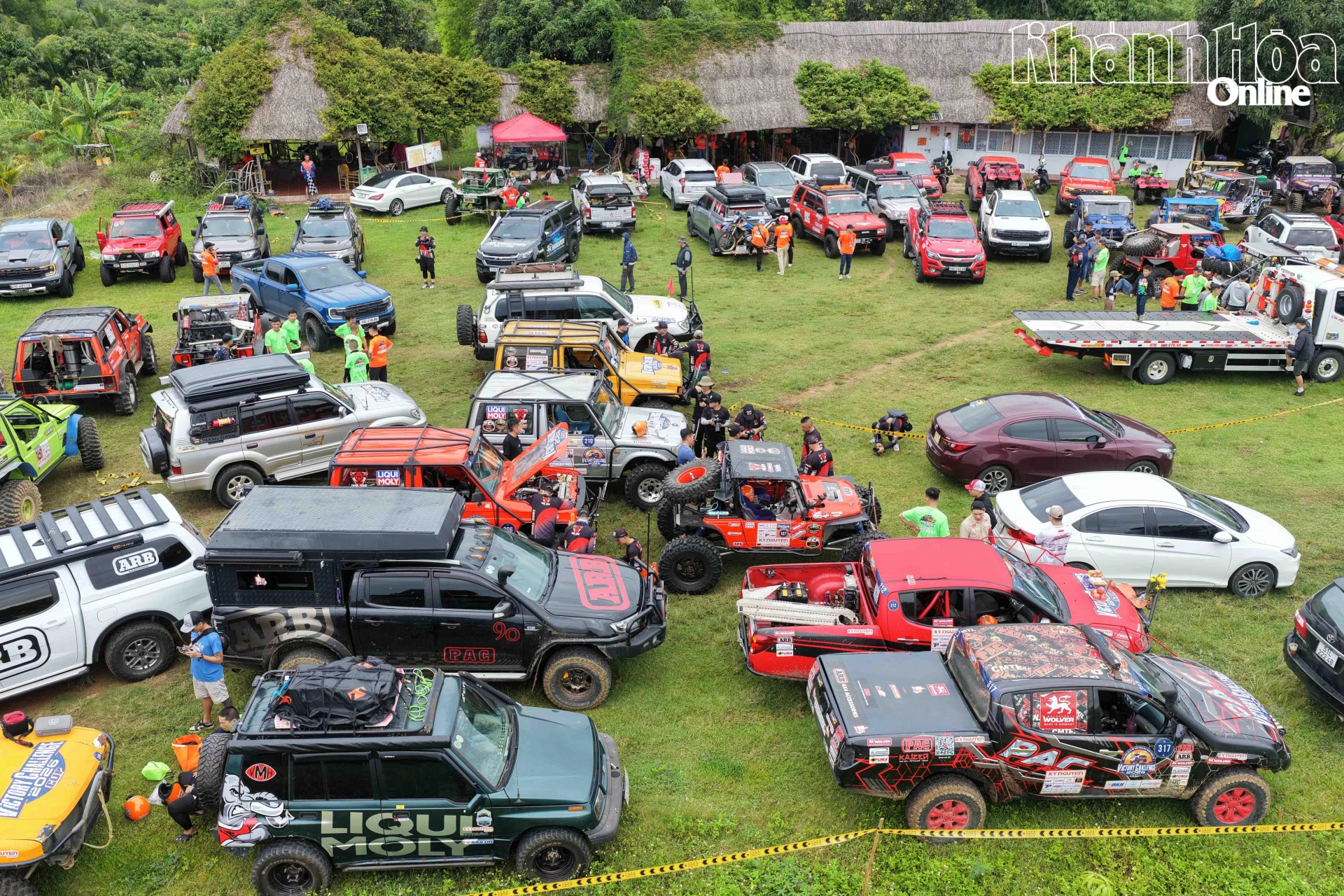 Closer look at vehicles and racers at Victory Challenge 2026