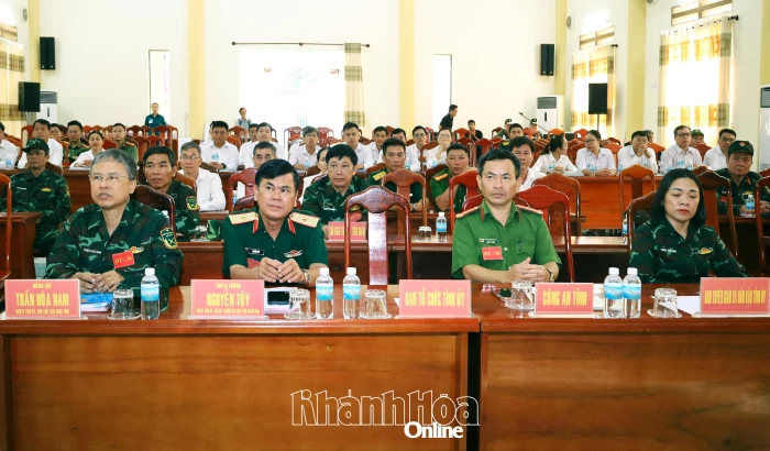 Khai mạc diễn tập tác chiến trong khu vực phòng thủ kết hợp phòng thủ dân sự xã Diên Khánh năm 2026
