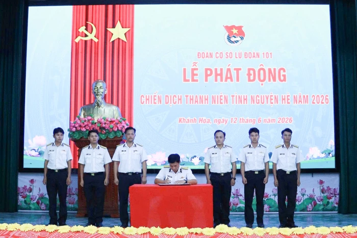 Lữ đoàn 101 phát động Chiến dịch Thanh niên tình nguyện hè